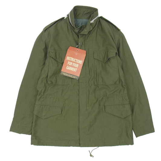 The REAL McCOY'S ザリアルマッコイズ MJ17010 M-65 FIELD JACKET 1st MODEL フィールド ジャケット ミリタリー ジャケット カーキ系【美品】【中古】