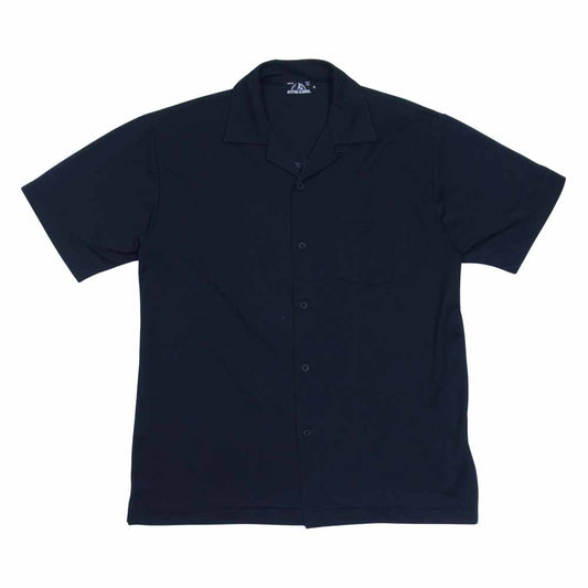 HYSTERIC GLAMOUR ヒステリックグラマー 02182CH03 COCKTAIL TIME オープンカラー 半袖 プリント シャツ ブラック系 M【美品】【中古】