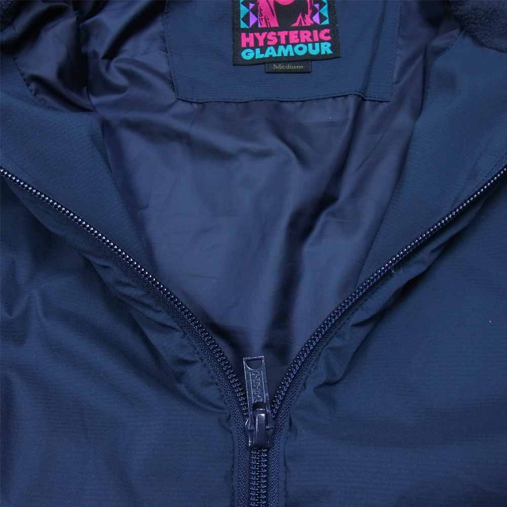 HYSTERIC GLAMOUR ヒステリックグラマー 02183AB07 KEVIN LYONS プリマロフトスタンドカラージャケット 青緑系 M【中古】