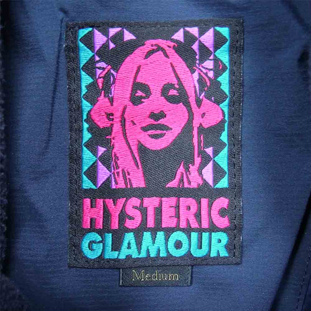 HYSTERIC GLAMOUR ヒステリックグラマー 02183AB07 KEVIN LYONS プリマロフトスタンドカラージャケット 青緑系 M【中古】