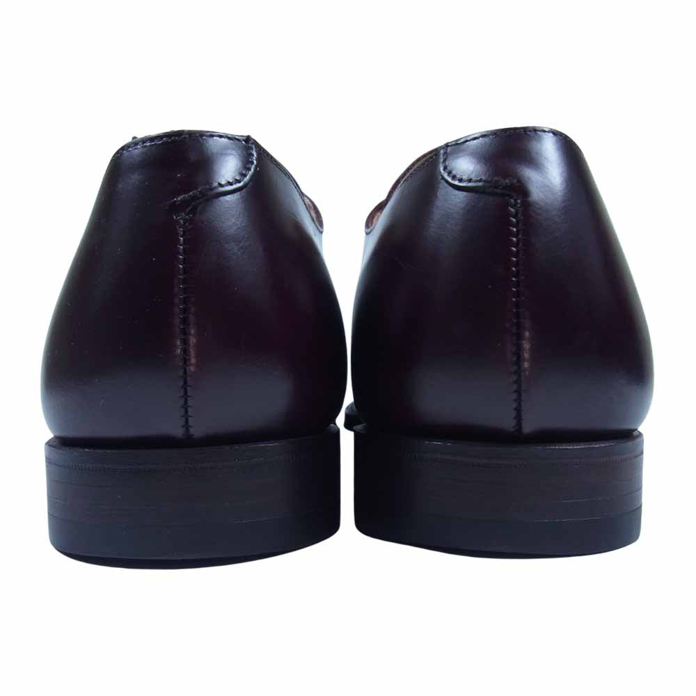 CROCKETT&JONES クロケットアンドジョーンズ EDIFICE 25118 Monkton エディフィス モンクシューズ ダークブラウン系 7E【新古品】【未使用】【中古】