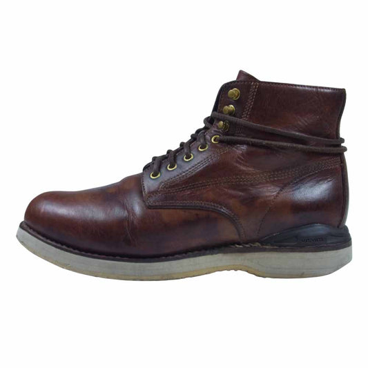 VISVIM ビズビム 0218902002004 ICT限定 VIRGIL BOOTS ヴァージル ブーツ ブラウン系 M10【中古】