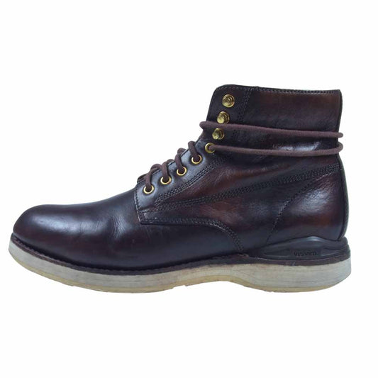 VISVIM ビズビム 0217902002001 ICT限定 VIRGIL BOOTS ヴァージル ブーツ ダークブラウン系 M10【中古】