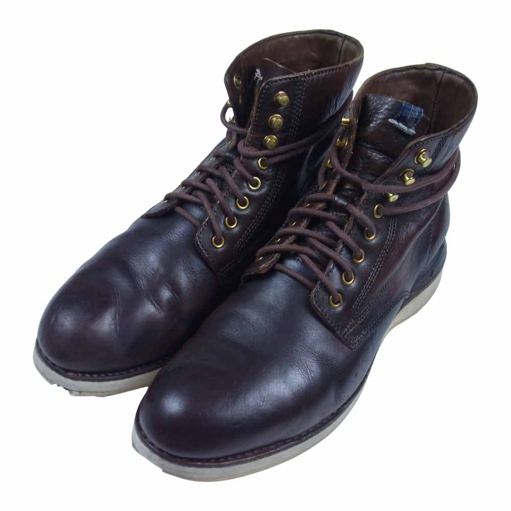 VISVIM ビズビム 0217902002001 ICT限定 VIRGIL BOOTS ヴァージル ブーツ ダークブラウン系 M10【中古】