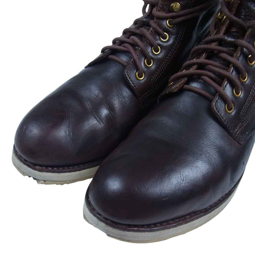VISVIM ビズビム 0217902002001 ICT限定 VIRGIL BOOTS ヴァージル ブーツ ダークブラウン系 M10【中古】