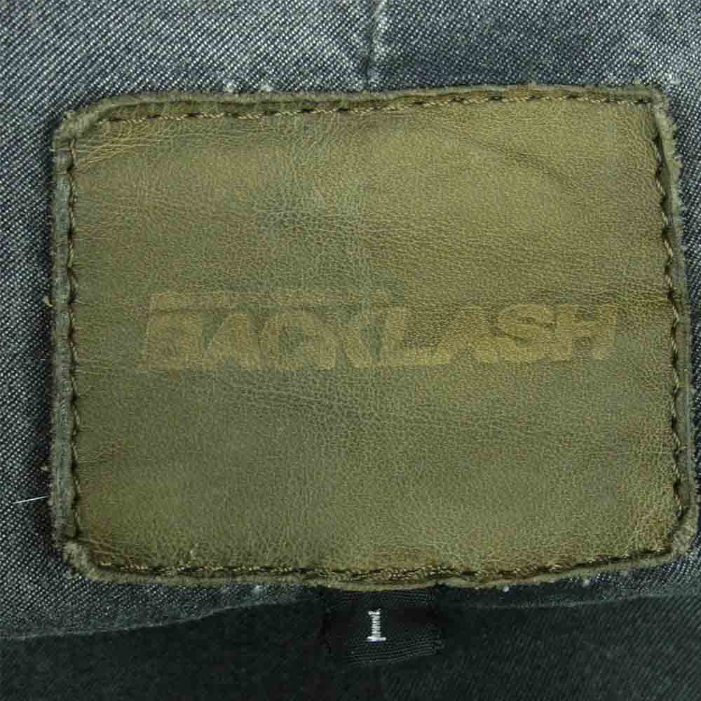 ISAMUKATAYAMA BACKLASH イサムカタヤマバックラッシュ L-1604-05 カウレザー シングル ライダース ジャケット カーキ系 S 1【中古】