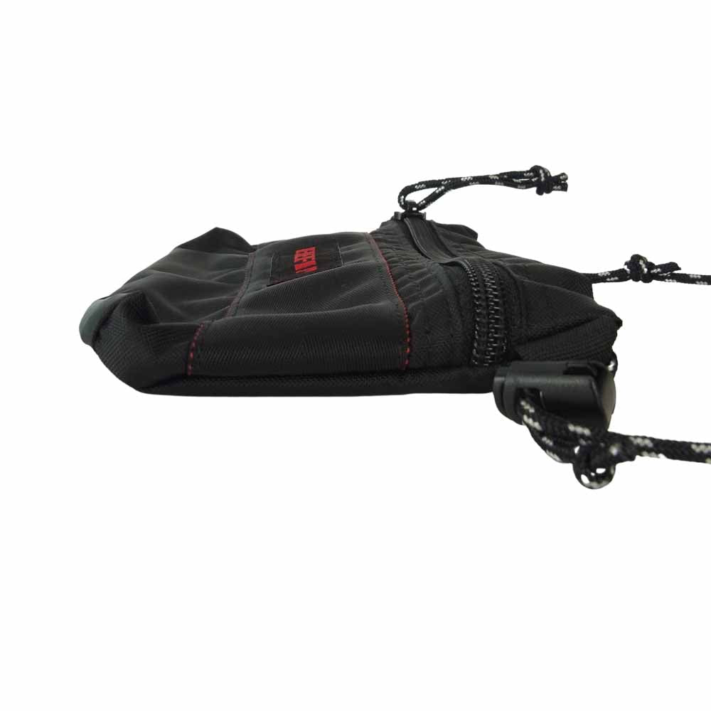BRIEFING ブリーフィング × BEAMS 別注 ミニ サコッシュ ショルダー ポーチ ブラック系【美品】【中古】