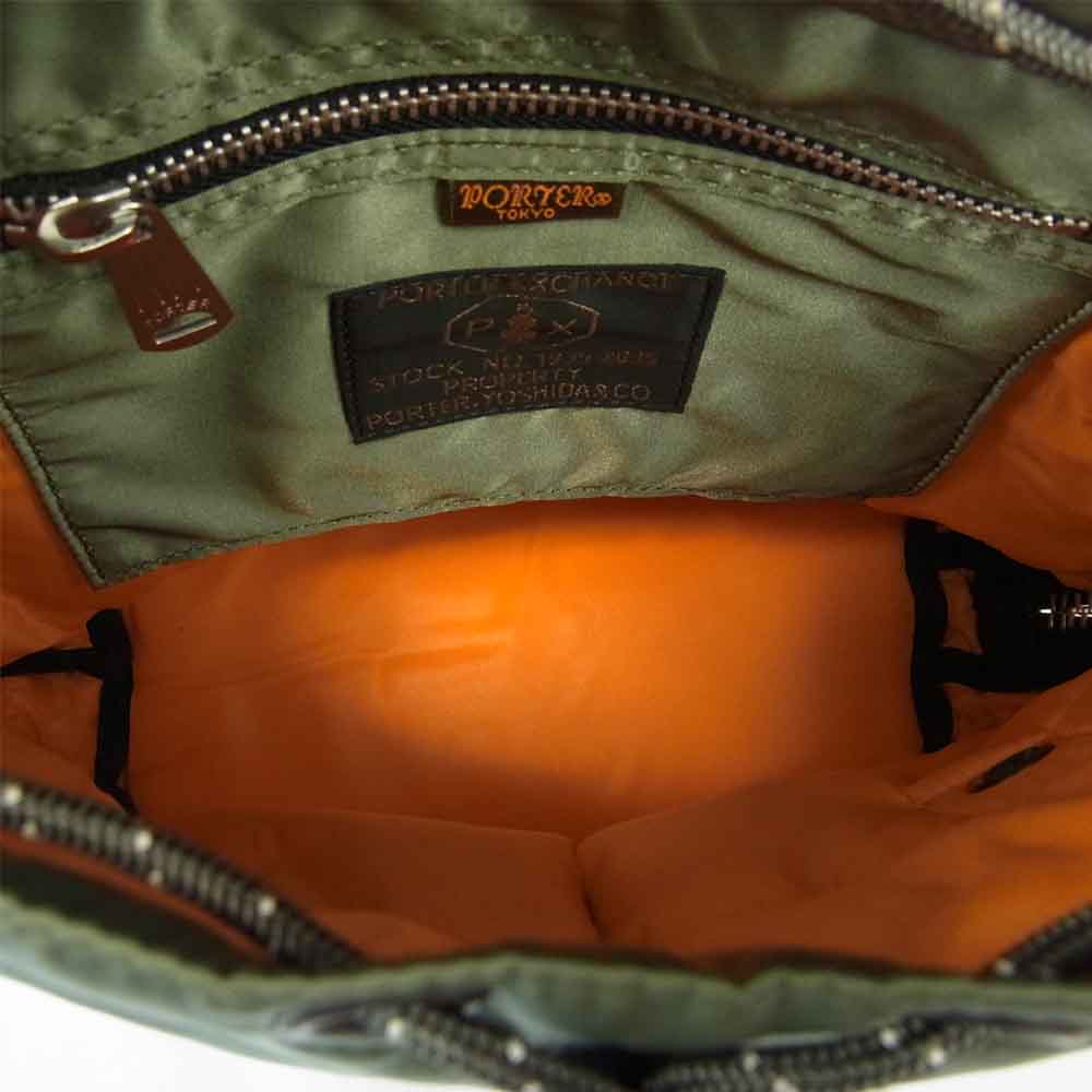 PORTER ポーター 1935-2035 2WAY TOOL BAG S PX TANKER タンカー ツール バッグ カーキ系【中古】