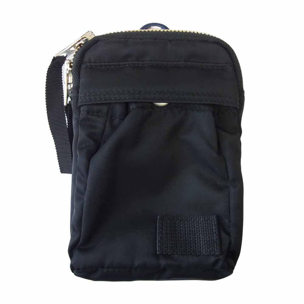 Sacai サカイ 21-0186S ×PORTER Mobile Pouch ポーター モバイル ショルダー ポーチ ブラック系【美品】【中古】