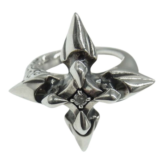 Bloody Mary ブラッディマリー クリスマス ベガ ダイヤ リング シルバー系 11号【中古】