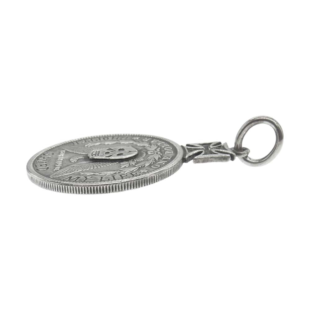 ウエストライド コイン ペンダントトップ シルバー系【中古】