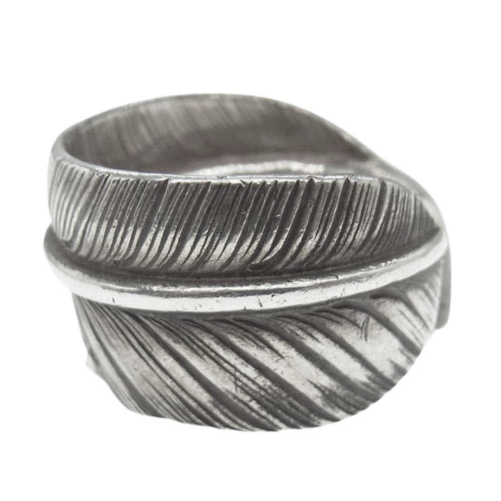 WINGROCK ウィングロック FEATHER RING フェザーリング シルバー系【中古】
