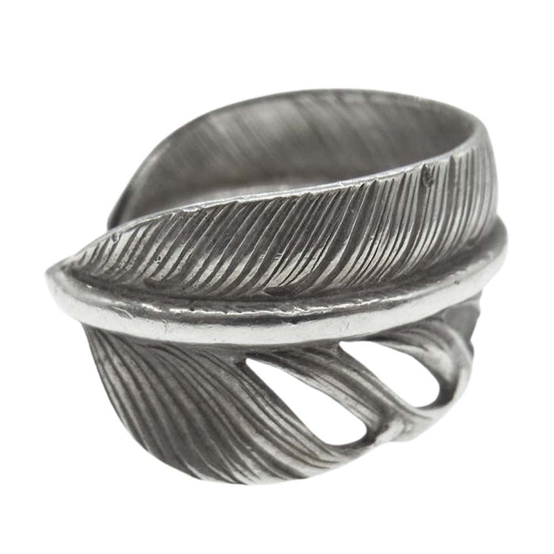 WINGROCK ウィングロック FEATHER RING フェザーリング シルバー系【中古】