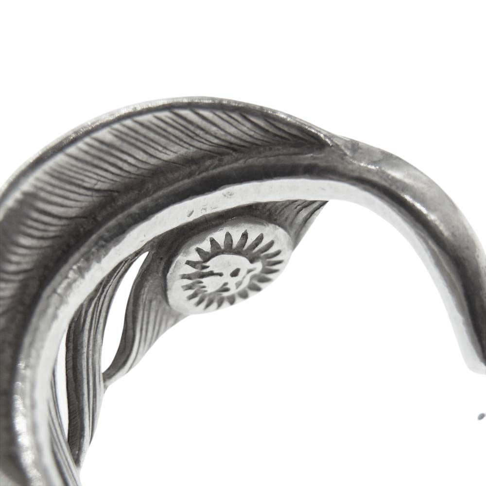 WINGROCK ウィングロック FEATHER RING フェザーリング シルバー系【中古】