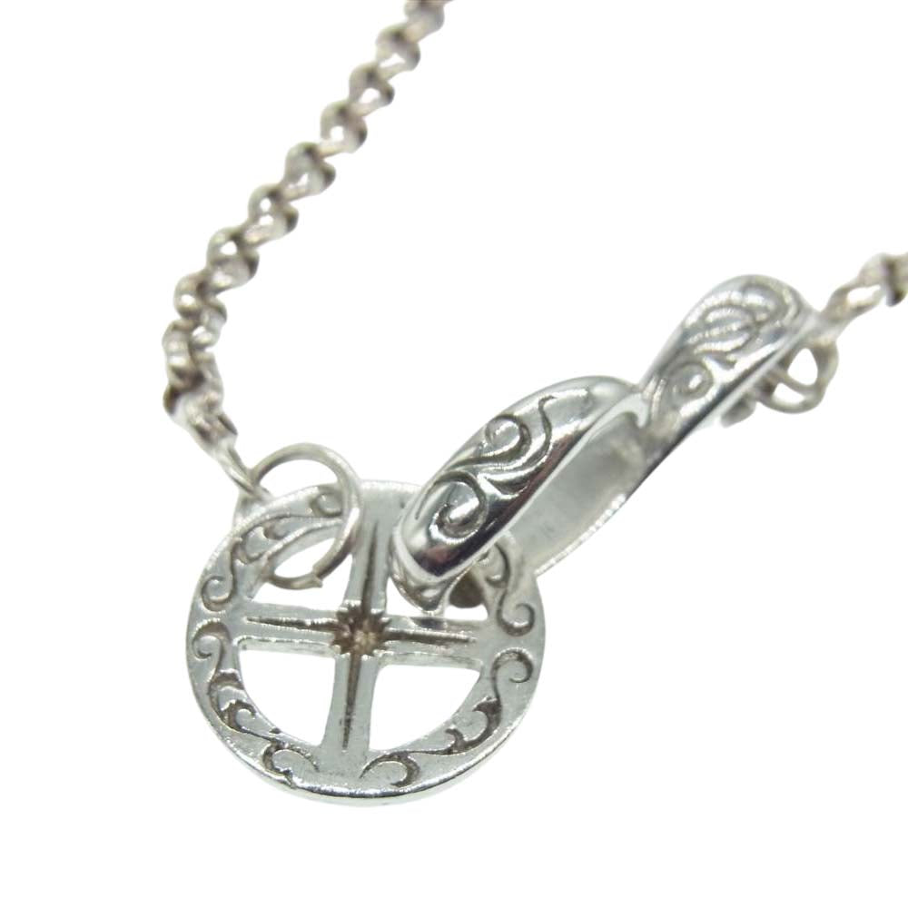 SAAD サード シルバー イーグル フェザー ビーズ カスタム ネックレス