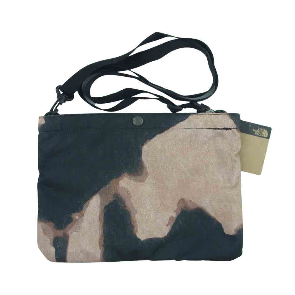 Supreme シュプリーム NM72154I THE NORTH FACE ノースフェイス Bleached Denim Print Shoulder Bag ショルダー バッグ ブラックブリーチデニムプリント 2.5L【新古品】【未使用】【中古】