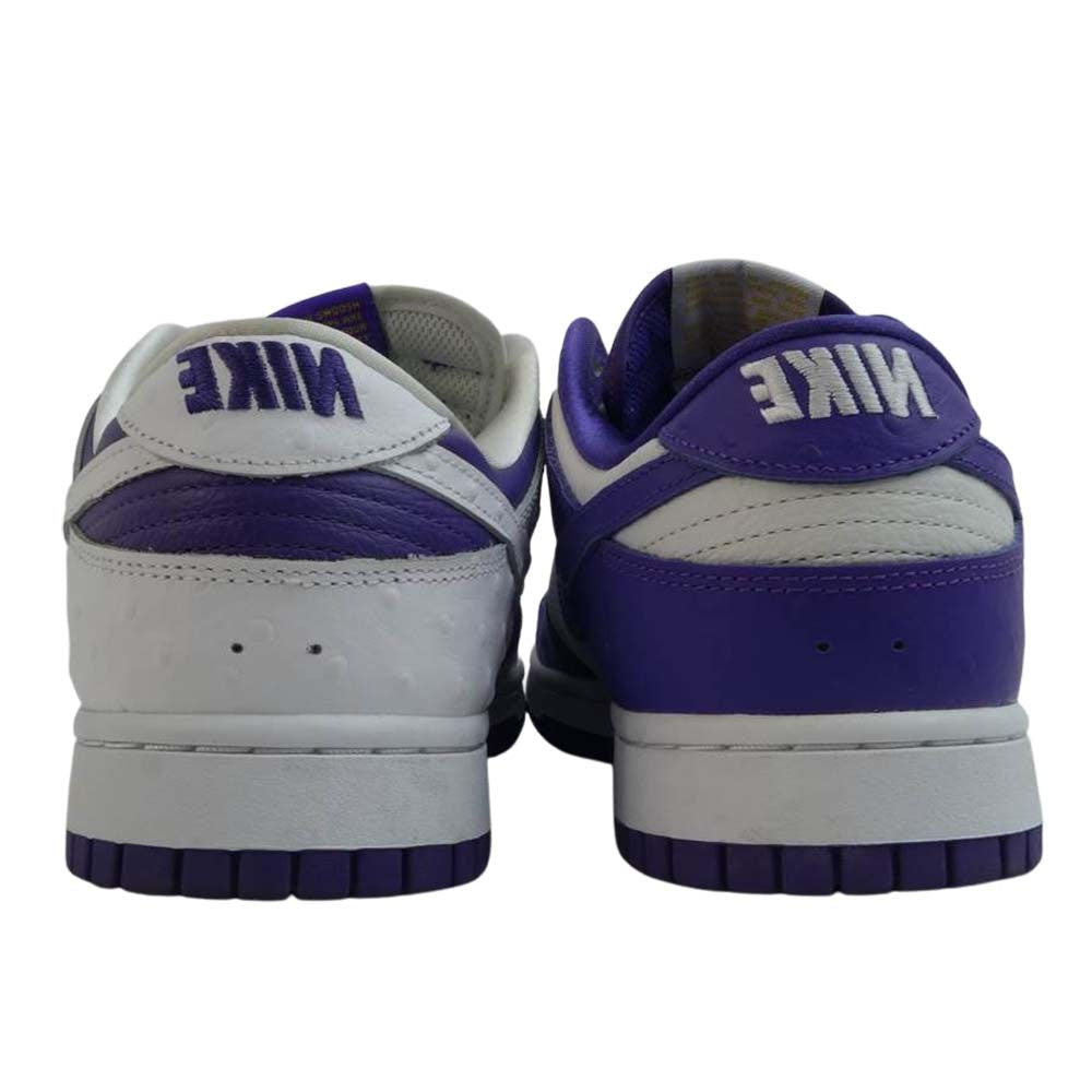 NIKE ナイキ DJ4636-100 WMNS DUNK LOW SE FLIP THE OLD SCHOOL ウィメンズ ダンク ロー パープル系 ホワイト系 28.5cm【中古】
