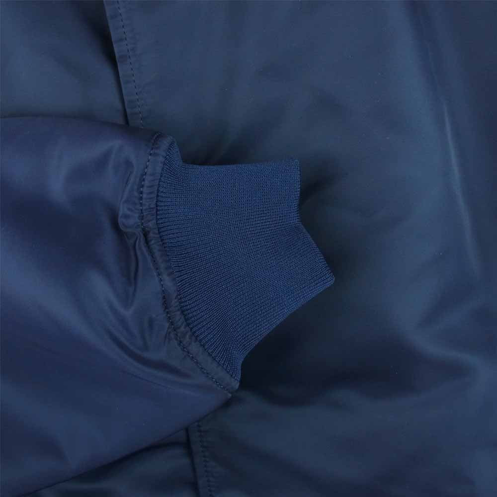 WTAPS ダブルタップス 21AW 212TQDT-JKM01 TEAM JACKET NYLON TWILL ナイロンツイル クロスボーン刺繍 チーム ジャケット ネイビー系 02【新古品】【未使用】【中古】