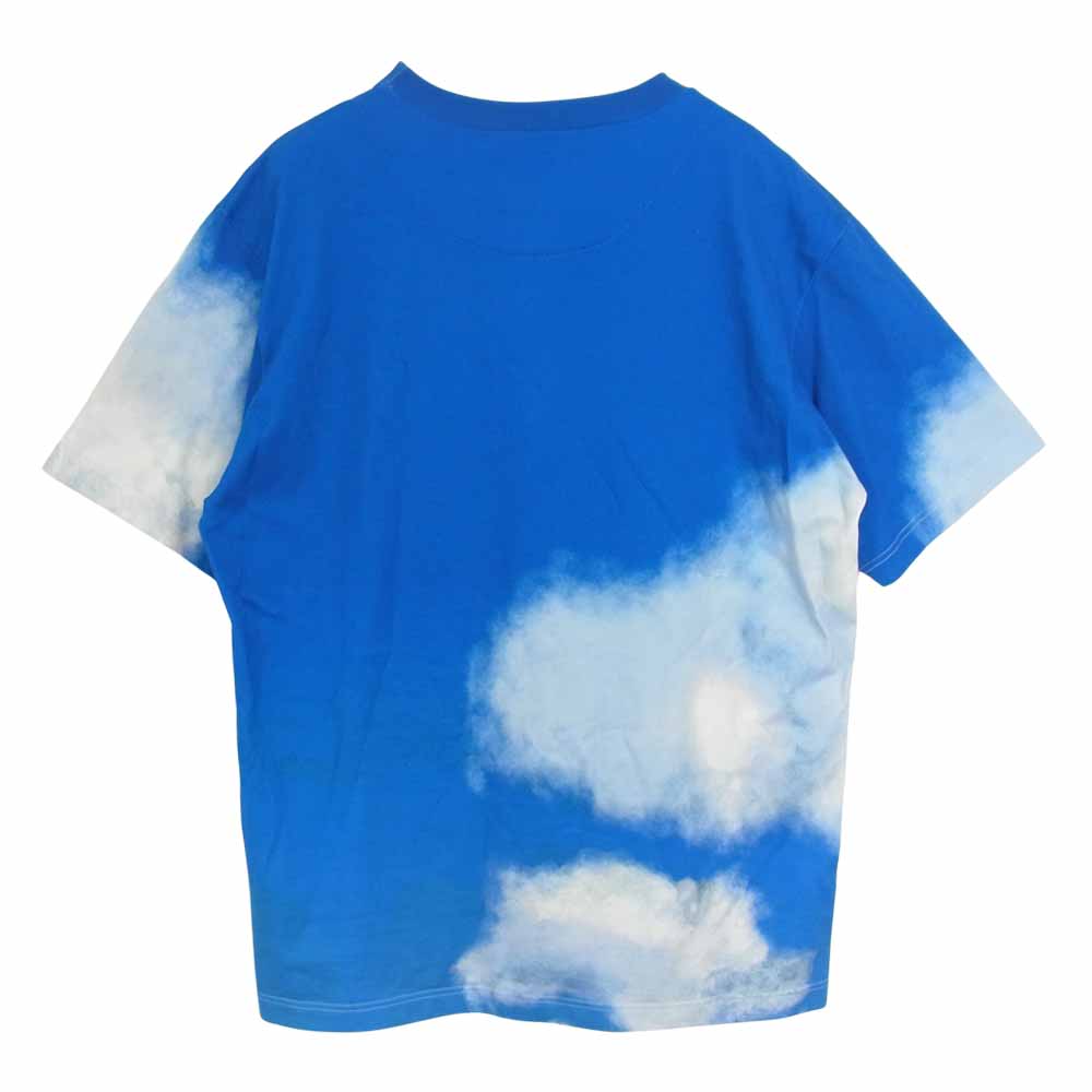 LOUIS VUITTON ルイ・ヴィトン 20AW 1A89U4 国内正規品 20AW クラウド プリント 半袖 Tシャツ ブルー系 XL【中古】