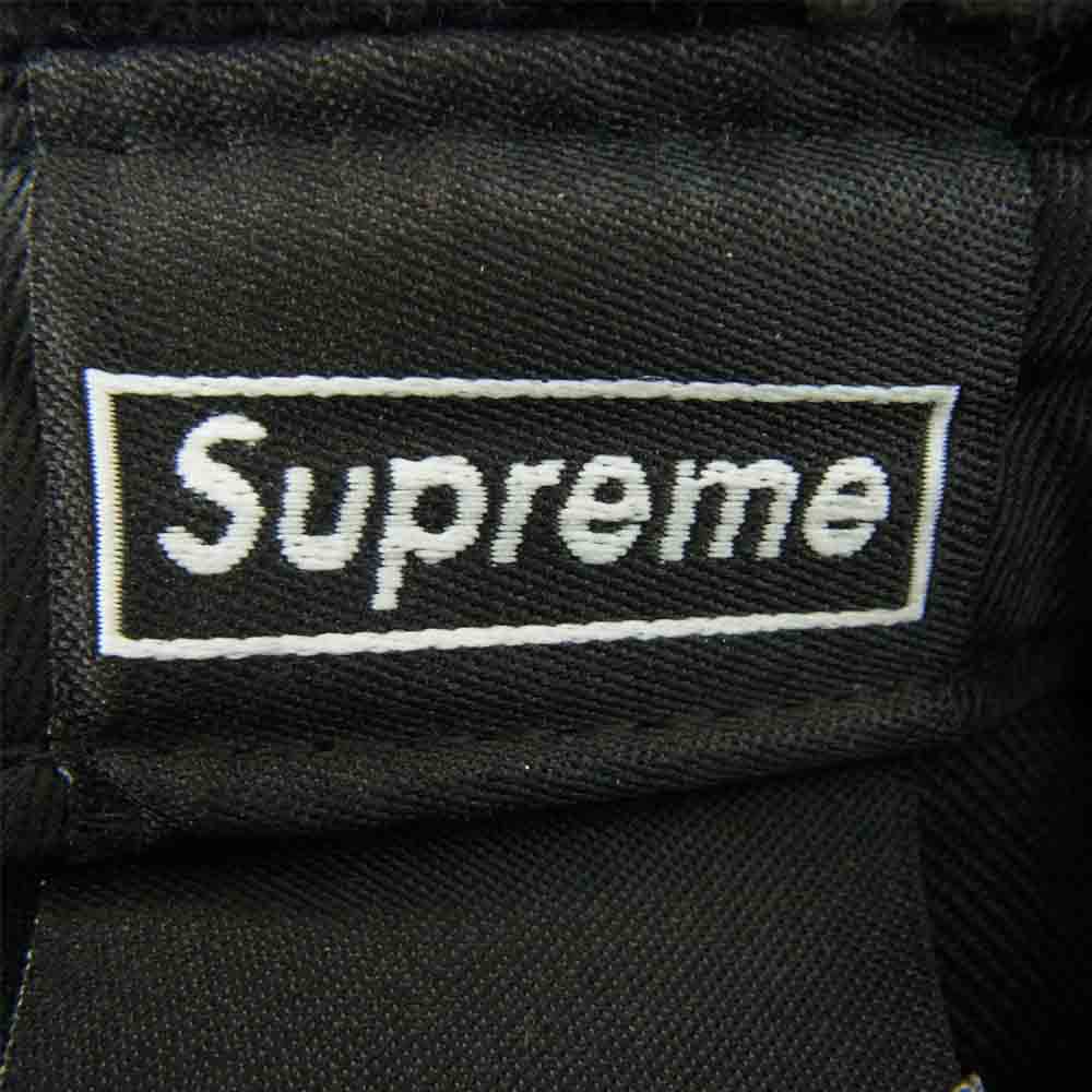Supreme シュプリーム 21AW Earflap Box Logo New Era Capイアーフラップ ボックス ロゴ ニュー エラ キャップ ブラック系 61.5㎝【新古品】【未使用】【中古】