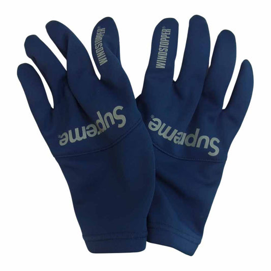 Supreme シュプリーム 21AW WINDSTOPPER Gloves ウィンドストッパー グローブ ネイビー系【新古品】【未使用】【中古】