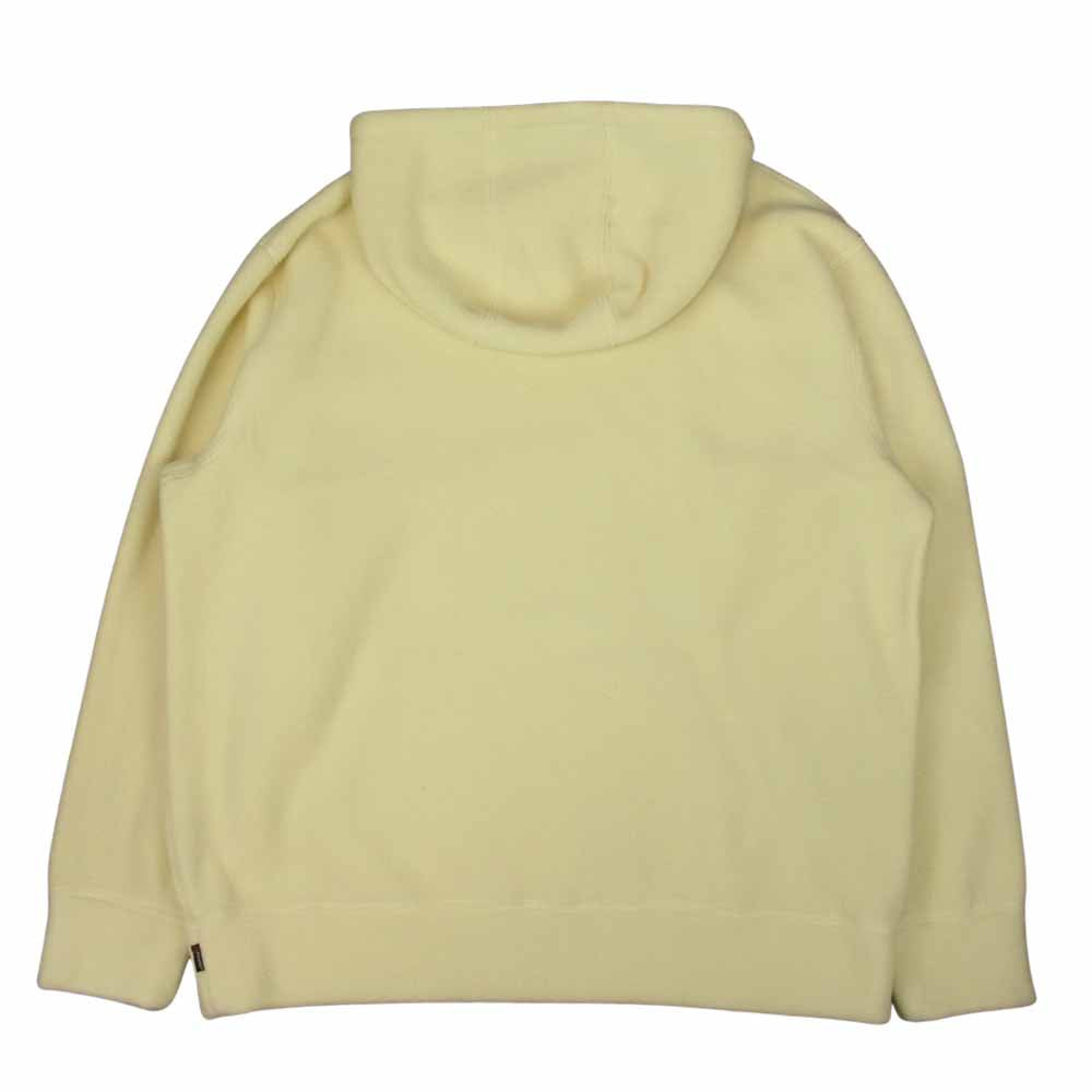 Supreme シュプリーム 20AW FW21SW19 Polartec Hooded Sweatshirt ポーラテック フリース プルオーバー パーカー オフホワイト系 M【新古品】【未使用】【中古】