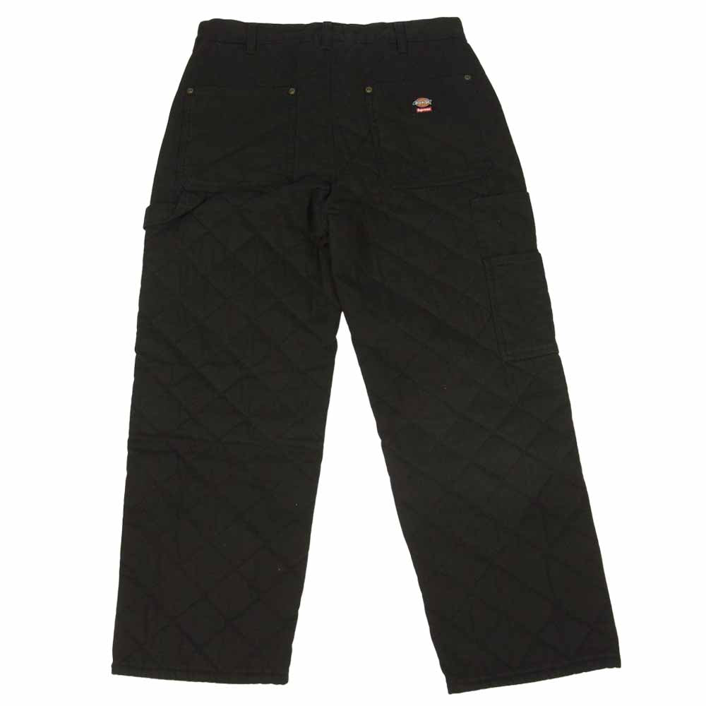 Supreme シュプリーム 21AW P70F21MR9 Dickies Quilted Denim Work Pant ディッキーズ キルト デニム ワーク パンツ ブラック系 30【新古品】【未使用】【中古】