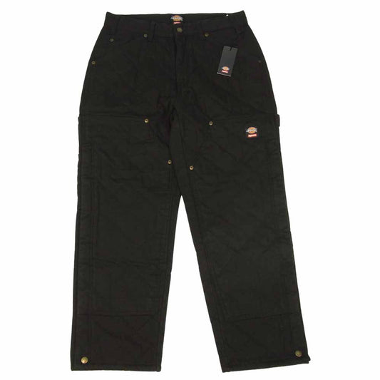 Supreme シュプリーム 21AW P70F21MR9 Dickies Quilted Denim Work Pant ディッキーズ キルト デニム ワーク パンツ ブラック系 30【新古品】【未使用】【中古】