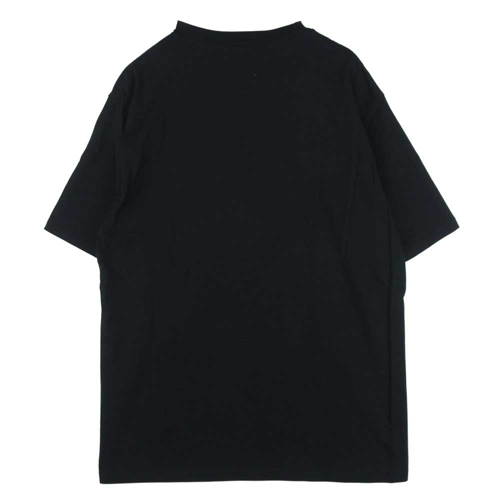 ファセッタズム RW-TEE-U02 ロゴ刺繍 半袖 Tシャツ コットン 日本製 ブラック系 5【美品】【中古】