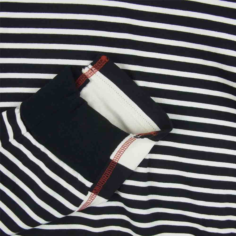 kolor カラー 21SS 21SBM-T07236 BEACON ソフト天竺 ボーダー 長袖 ドッキング カットソー ブラック系 ホワイト系 3【美品】【中古】