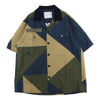 Sacai サカイ 21SS 21-02448M Solid Mix Shirt Hank Willis Thomas ソリッド ミックス シャツ ジャケット マルチカラー系 2【中古】