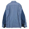 Sacai サカイ 21AW 21-02584M Cotton Poplin Shirt コットン ポプリン シャツ ジャケット ブルー系 ホワイト系【美品】【中古】