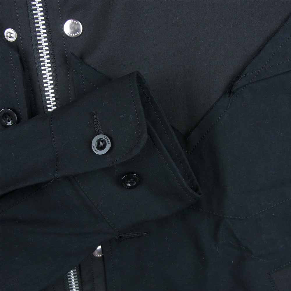 Sacai サカイ 21SS 21-02522M Solid Mix Blouson Hank Willias