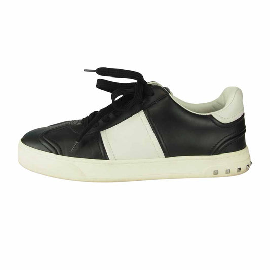 VALENTINO ヴァレンティノ MPA08Y2 GARAVAN ガラヴァーニ ロック スタッズ ソール スニーカー ブラック系 40【中古】