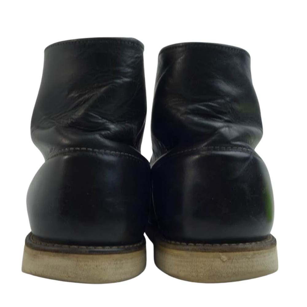RED WING レッドウィング 四角犬タグ 8165 6 CLASSIC ROUND クラシック ラウンド ブーツ ブラック系 9D【中古】