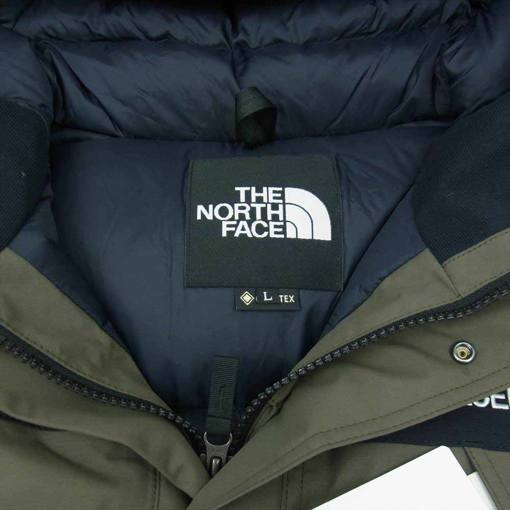 THE NORTH FACE ノースフェイス ND91930 Mountain Down Jacket マウンテン ダウン ジャケット カーキ系 L【新古品】【未使用】【中古】