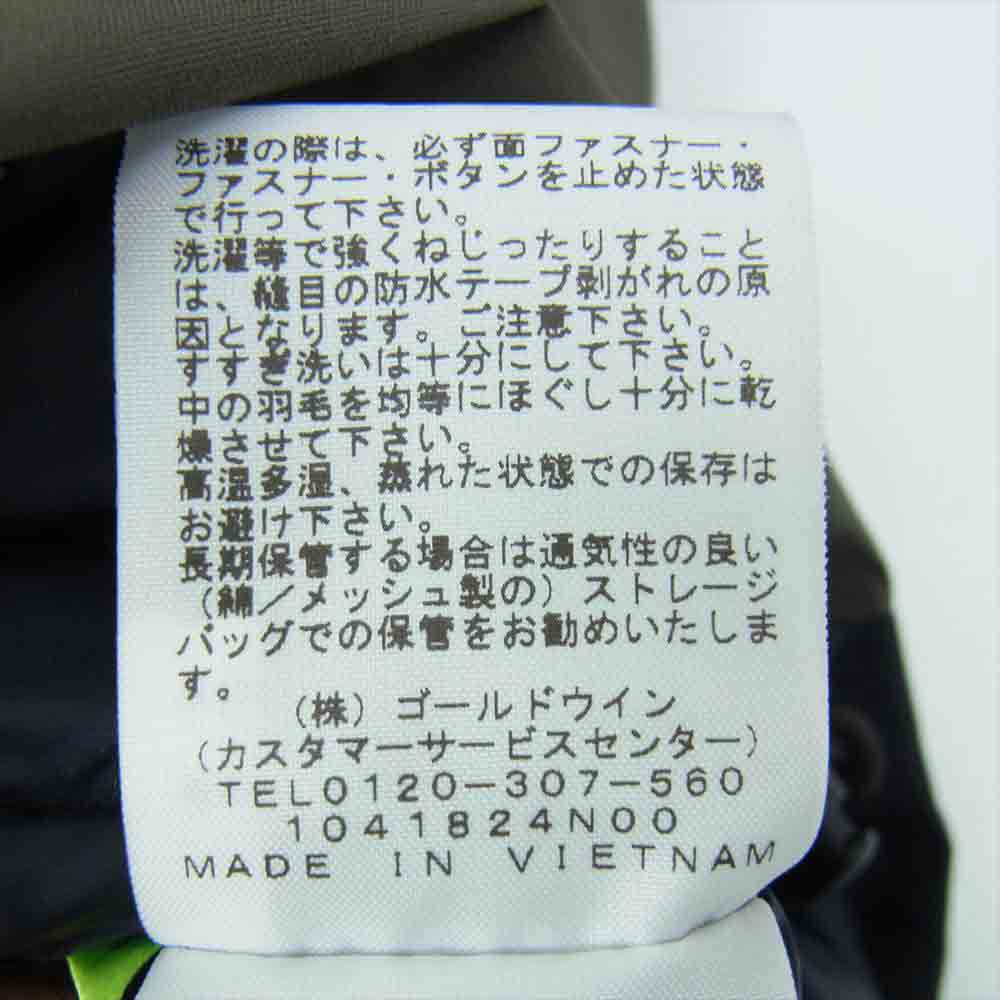 THE NORTH FACE ノースフェイス ND91930 Mountain Down Jacket マウンテン ダウン ジャケット カーキ系 L【新古品】【未使用】【中古】