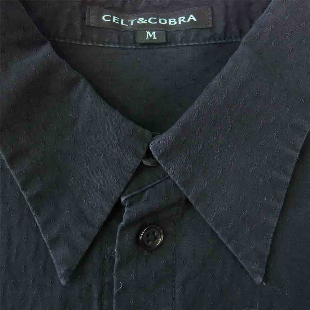 Celt&Cobra ケルト&コブラ 3AWSH-01A ブラック シャツ 長袖 ブラック系 M【中古】
