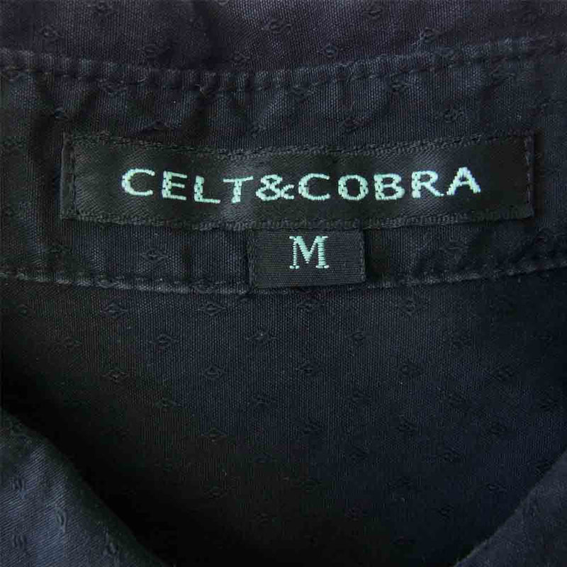Celt&Cobra ケルト&コブラ 3AWSH-01A ブラック シャツ 長袖 ブラック系 M【中古】