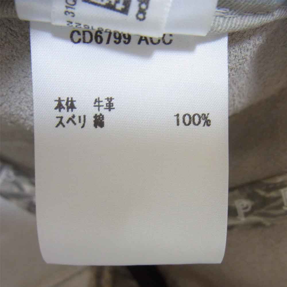 adidas アディダス Paul Pogba Cap スエードレザー キャップ ベージュ系【中古】