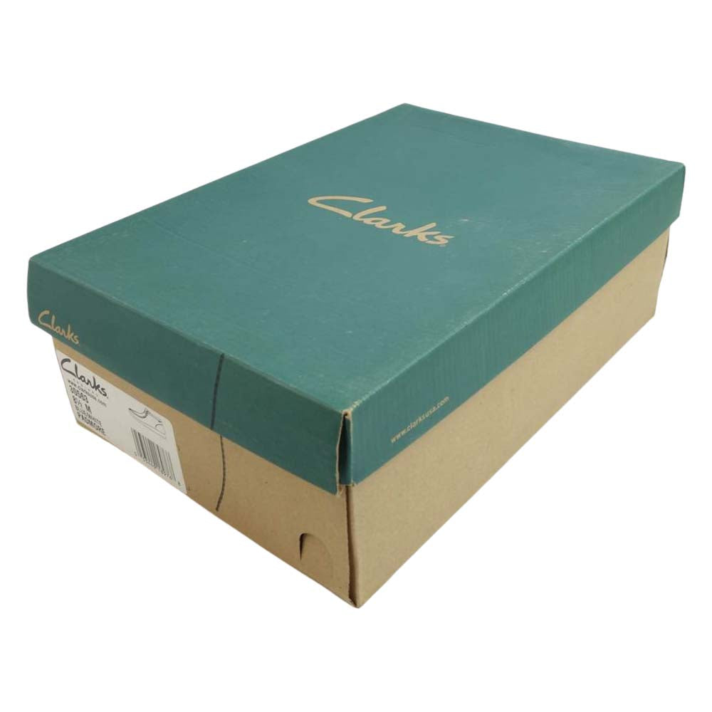 Clarks クラークス 30563 スエード ワラビー シューズ BLUE/WHITE 8.5 M【中古】