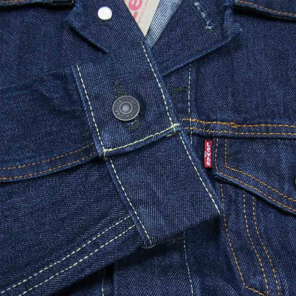 Levi's リーバイス 72334-0134 14.5oz TRUCKER DENIM JACKET 3rd トラッカー デニム ジャケット インディゴブルー系 S【新古品】【未使用】【中古】