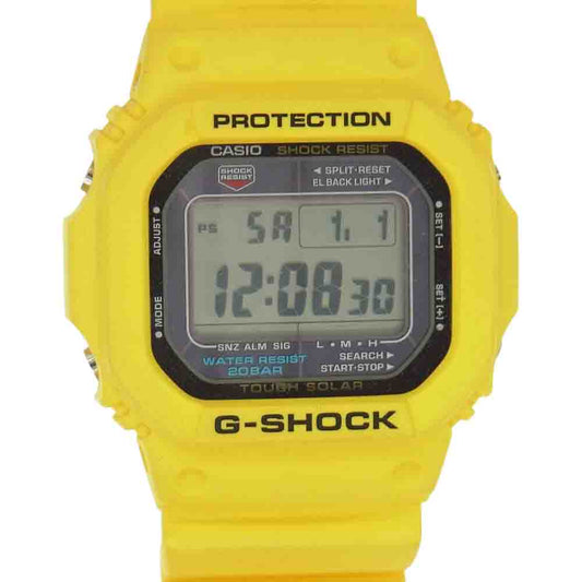 G-SHOCK ジーショック G-5600A-9DR デジタル ソーラー 腕時計 不動品 イエロー系【中古】