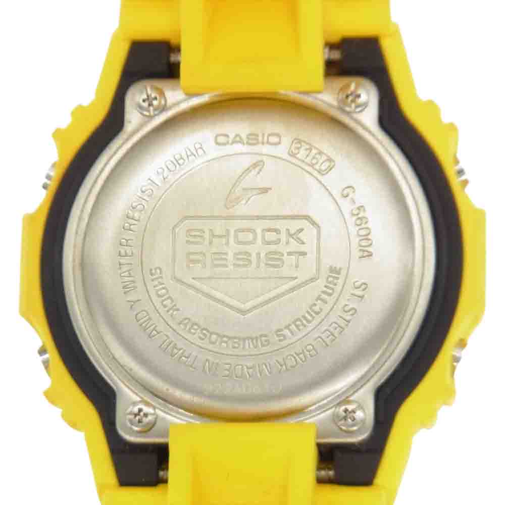 G-SHOCK ジーショック G-5600A-9DR デジタル ソーラー 腕時計 不動品 イエロー系【中古】
