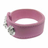 CHROME HEARTS クロムハーツ（原本無） 3BTN2SNP クロスボールボタン スナップ ブレスレット ピンク ロジウムコーティング ピンク系【中古】