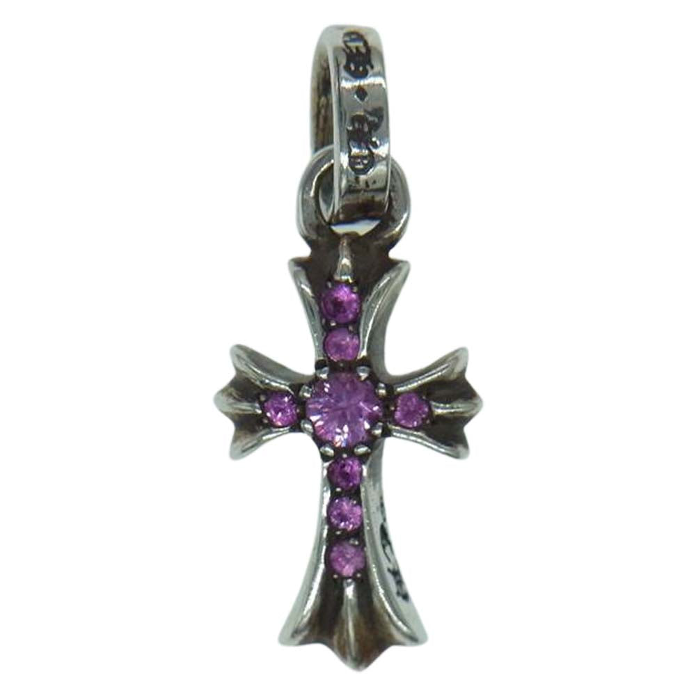 CHROME HEARTS クロムハーツ（原本無） CRS BBYFAT P SAP ベイビーファット チャーム ピンクサファイア【中古】