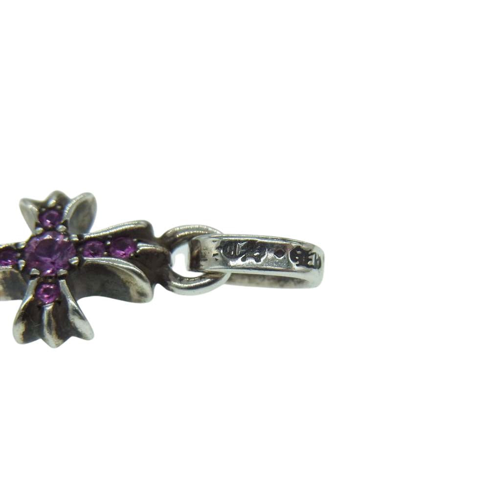 CHROME HEARTS クロムハーツ（原本無） CRS BBYFAT P SAP ベイビーファット チャーム ピンクサファイア【中古】