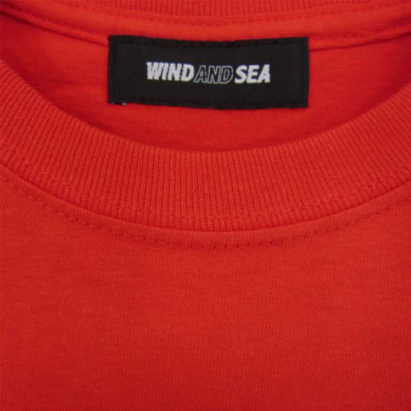 WIND AND SEA ウィンダンシー 20AW WDS-20A-CS-01 3500 レッド系 S【極上美品】【中古】