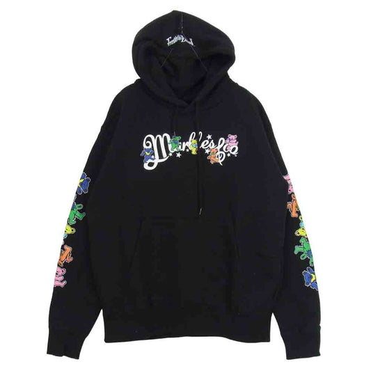 マーブルズ × Grateful Dead グレイトフルデッド ロゴ プリント プルオーバー パーカー ブラック系 S【中古】