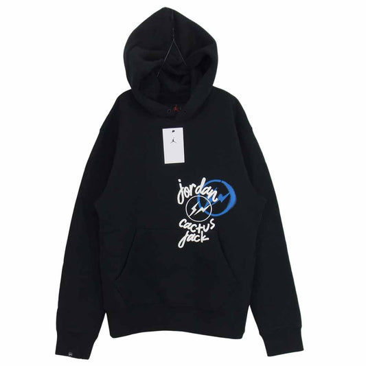 NIKE ナイキ FRAGMENT Travis Scott DJ0615-010 Hoodie フラグメント トラヴィススコット フーディ ブラック系 XS【新古品】【未使用】【中古】